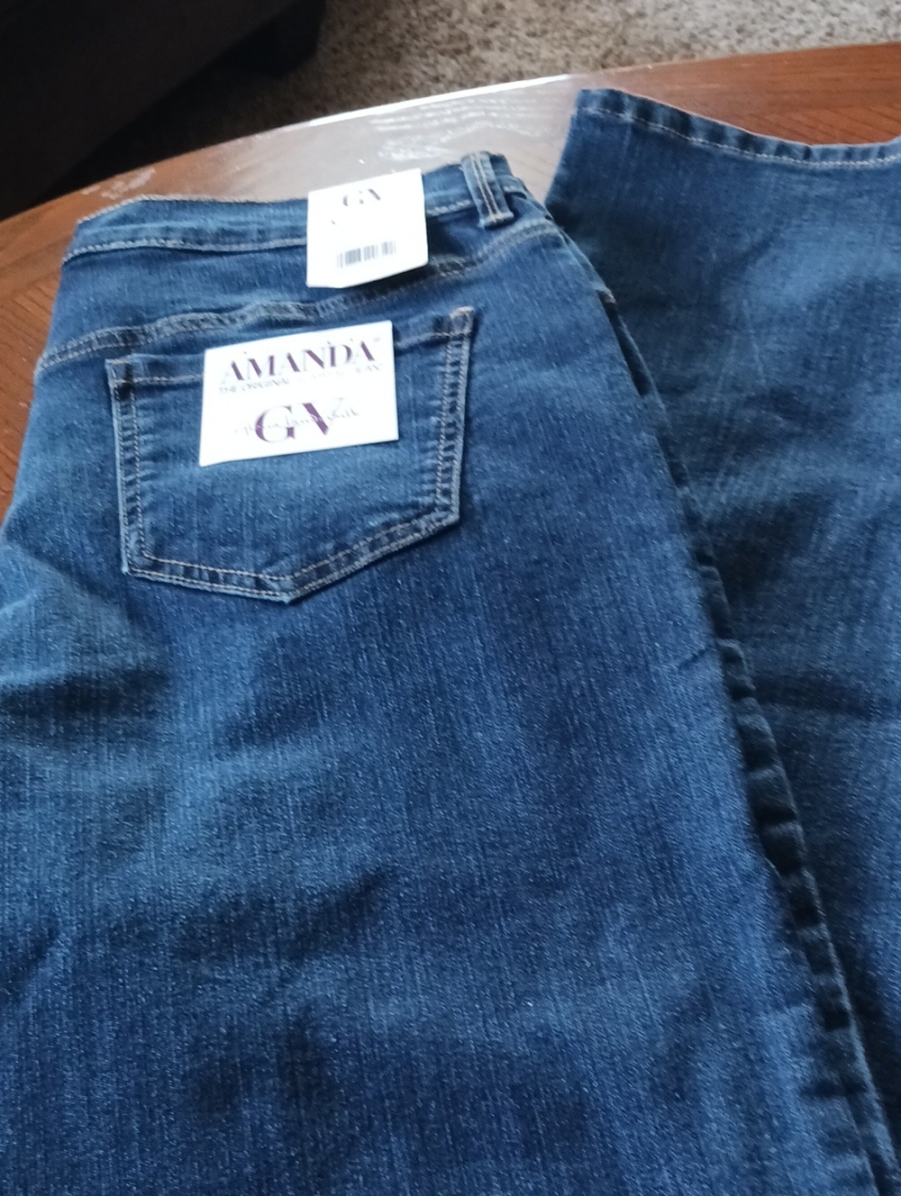 Amanda GV Dark Blue Denim Jeans